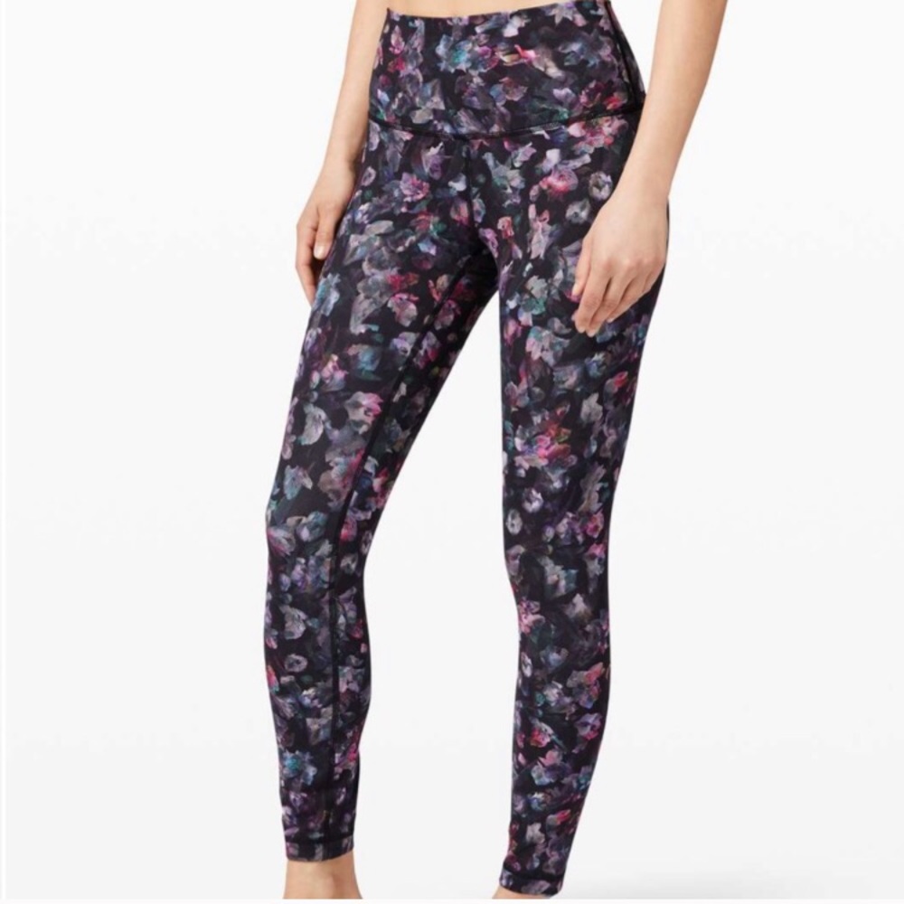 NWT Lululemon Wunder Under  HR tight 28” flux